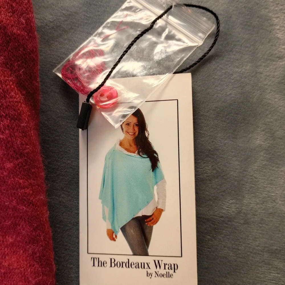 Noelle bordeaux wrap